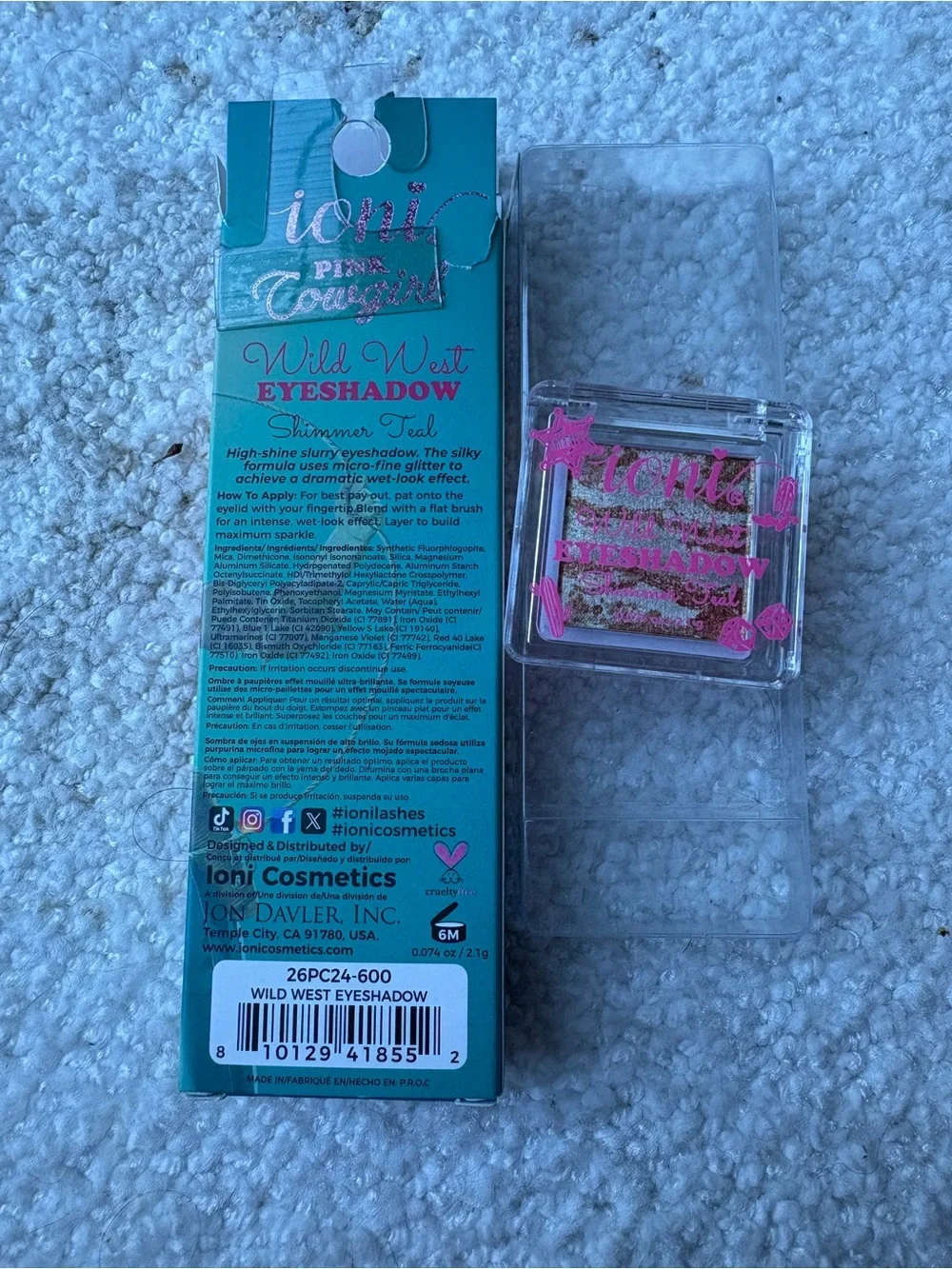 PINK Victorias Secret shimmer teal
